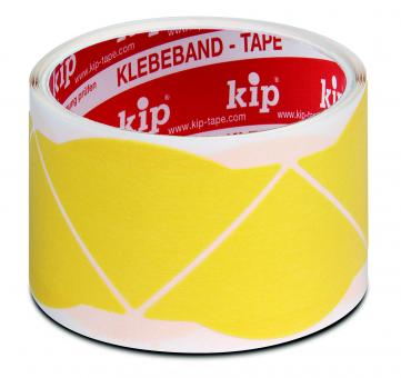 Kip® 315 PVC-Schutzband-Profi-Qualität-glatt , Farbe: gelb